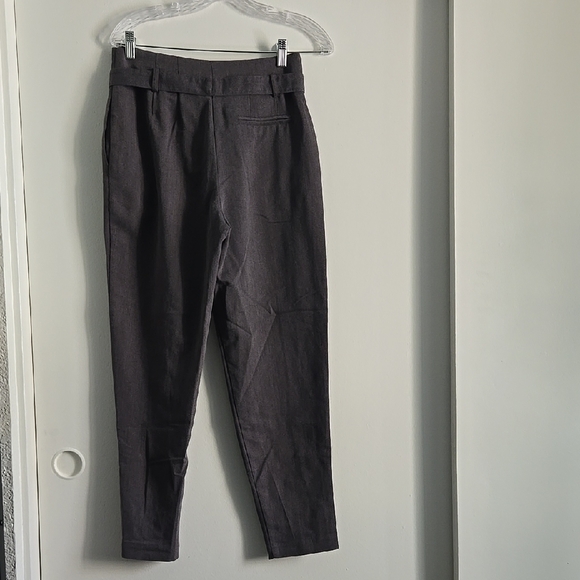 Forever 21 Black Tie-Waist Pants - Picture 3 of 7